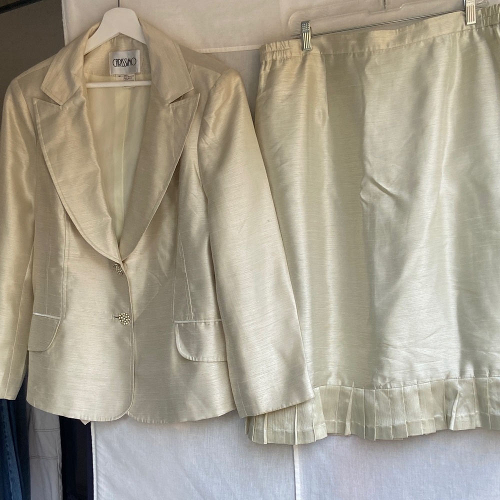 Cream Blazer by